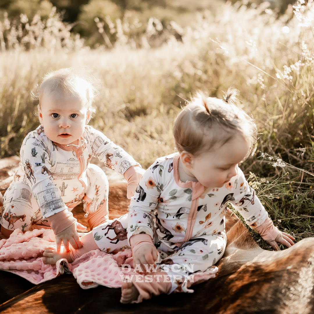 STEINER Horse Cowboy Onesie